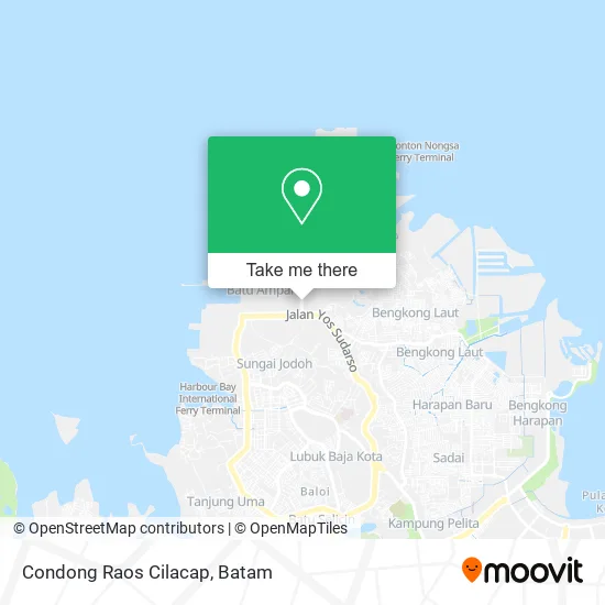 Condong Raos Cilacap map