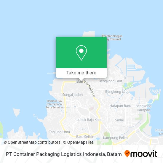 PT Container Packaging Logistics Indonesia map