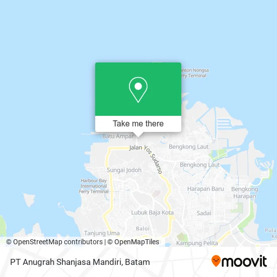 PT Anugrah Shanjasa Mandiri map