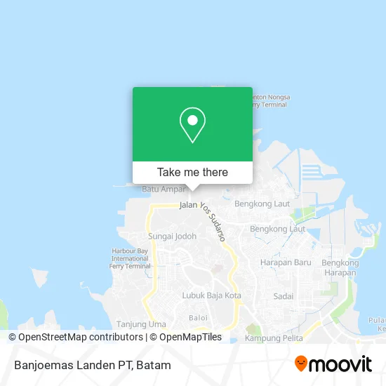 Banjoemas Landen PT map