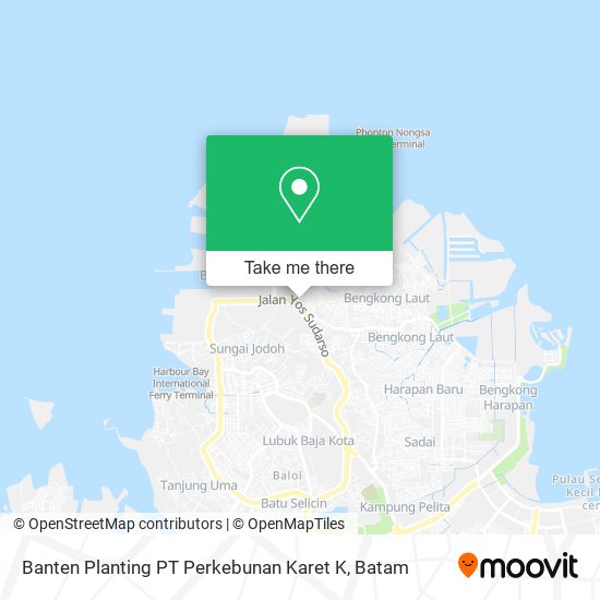 Banten Planting PT Perkebunan Karet K map