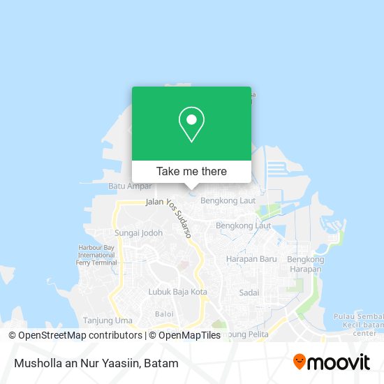 Musholla an Nur Yaasiin map