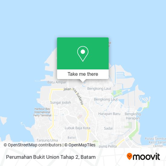 Perumahan Bukit Union Tahap 2 map