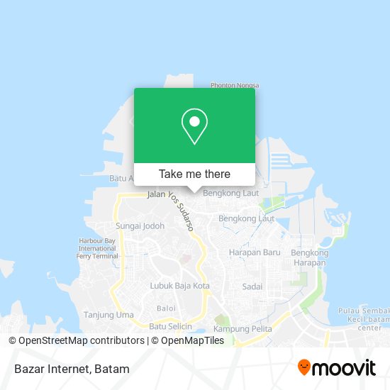 Bazar Internet map