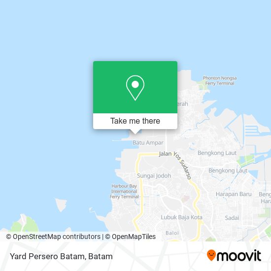 Yard Persero Batam map