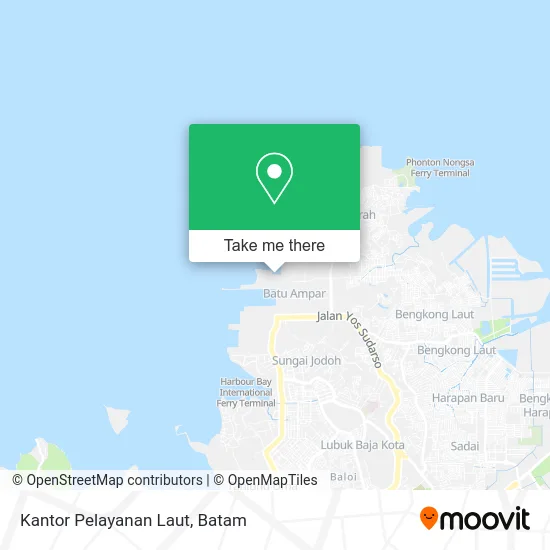 Kantor Pelayanan Laut map