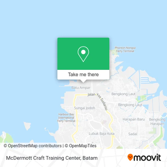 McDermott Craft Training Center map