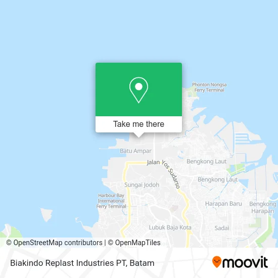 Biakindo Replast Industries PT map