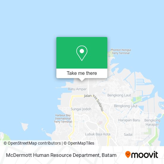 McDermott Human Resource Department map