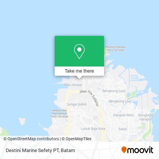 Destini Marine Sefety PT map