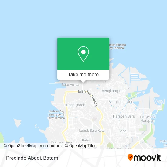 Precindo Abadi map