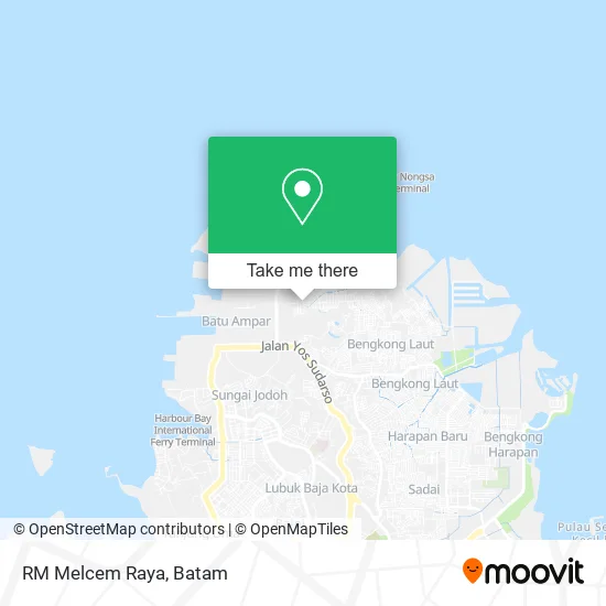 RM Melcem Raya map