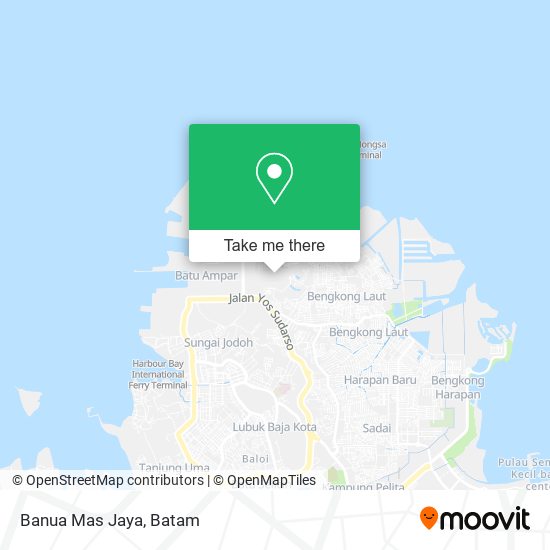 Banua Mas Jaya map