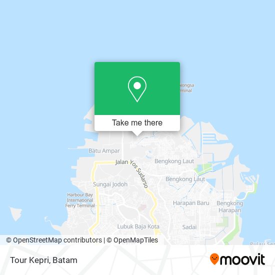 Tour Kepri map