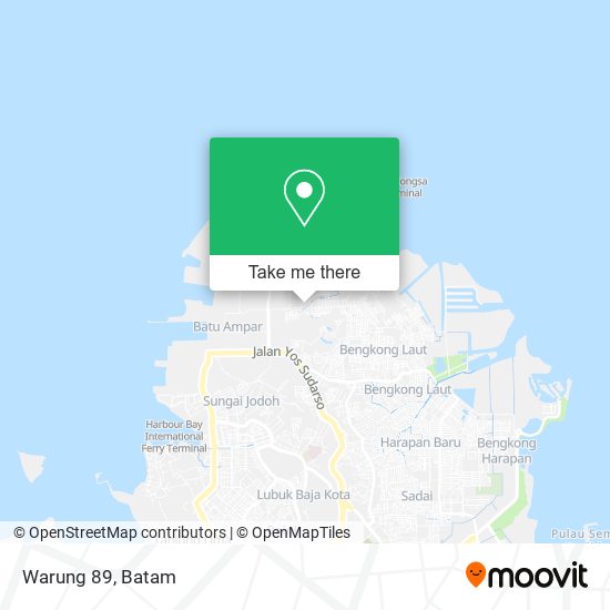 Warung 89 map