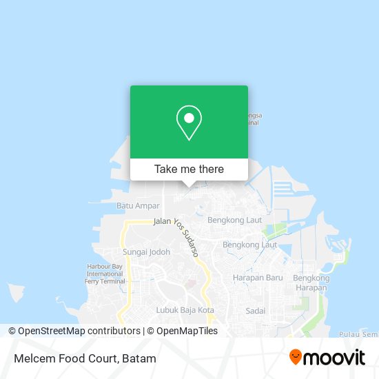 Melcem Food Court map