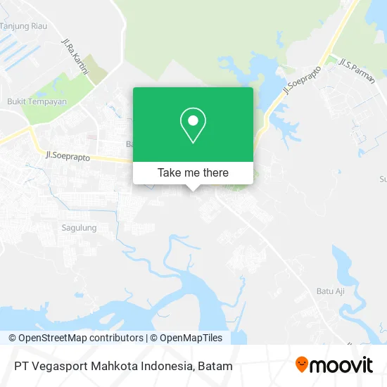 PT Vegasport Mahkota Indonesia map
