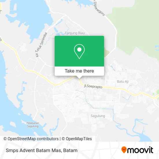 Smps Advent Batam Mas map