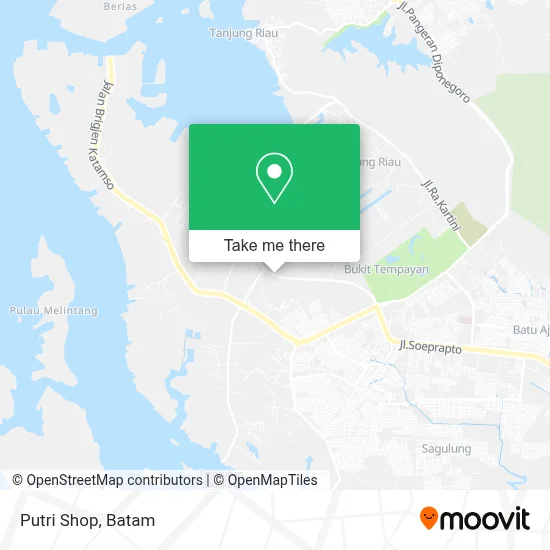 Putri Shop map