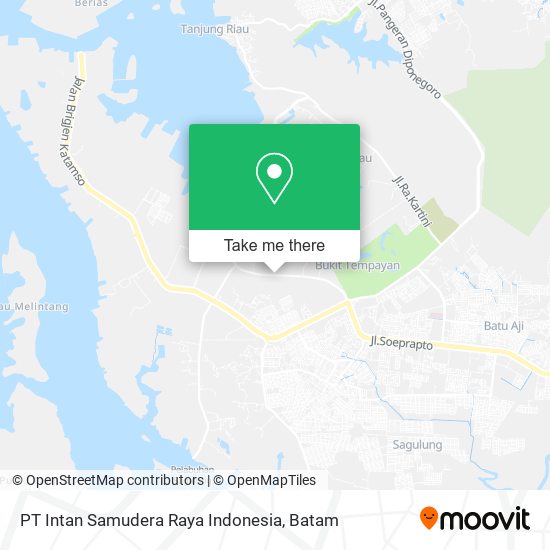 PT Intan Samudera Raya Indonesia map