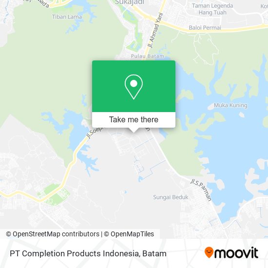 PT Completion Products Indonesia map