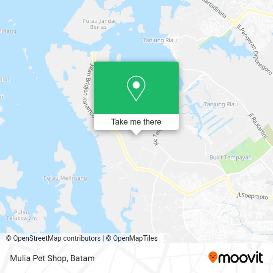 Mulia Pet Shop map