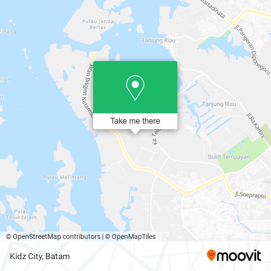 Kidz City map