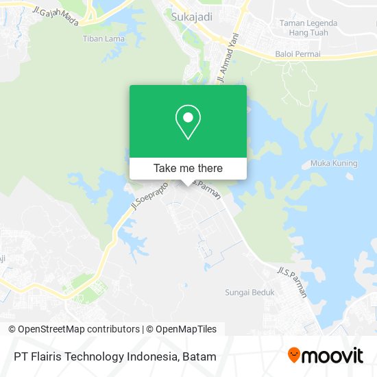 PT Flairis Technology Indonesia map