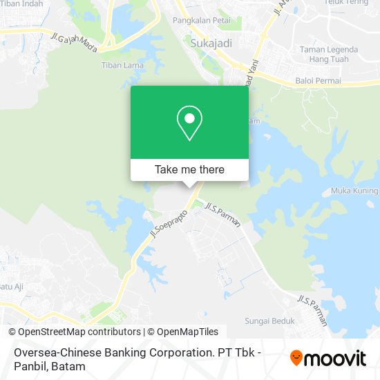 Oversea-Chinese Banking Corporation. PT Tbk - Panbil map