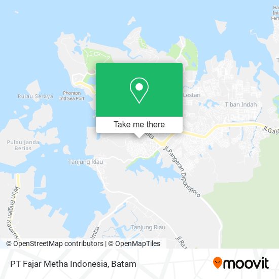 PT Fajar Metha Indonesia map