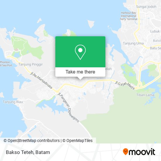 Bakso Teteh map