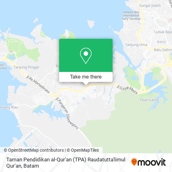 Taman Pendidikan al-Qur'an (TPA) Raudatutta'limul Qur'an map