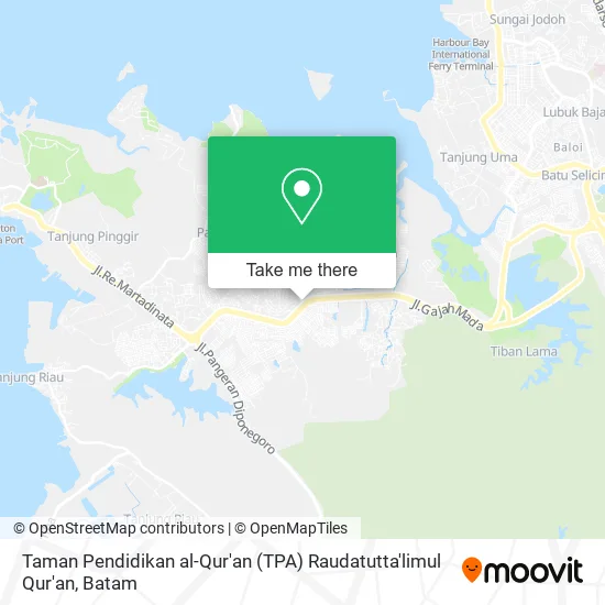 Taman Pendidikan al-Qur'an (TPA) Raudatutta'limul Qur'an map