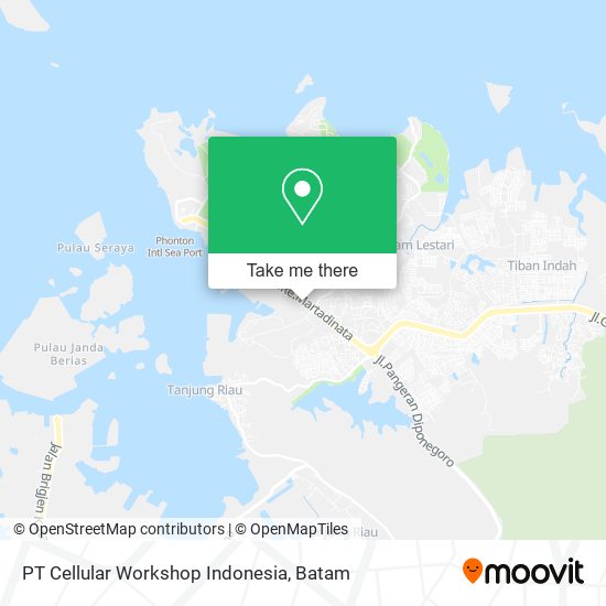 PT Cellular Workshop Indonesia map