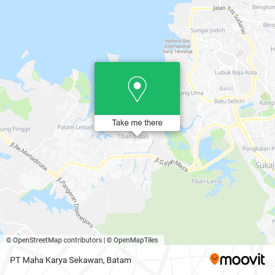 PT Maha Karya Sekawan map