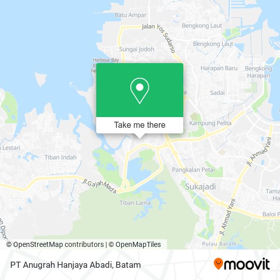 PT Anugrah Hanjaya Abadi map