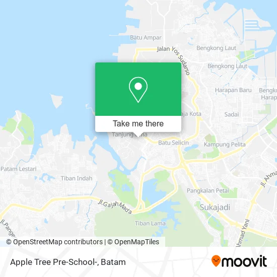 Apple Tree Pre-School- map