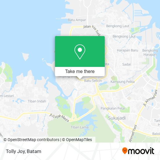 Tolly Joy map