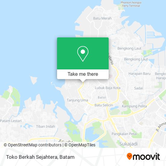 Toko Berkah Sejahtera map