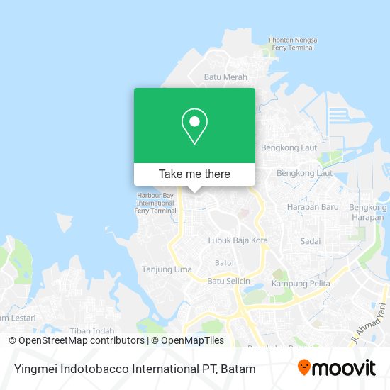 Yingmei Indotobacco International PT map