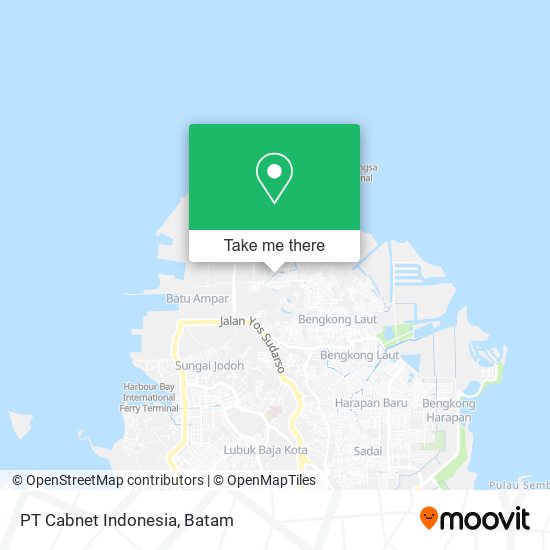 PT Cabnet Indonesia map