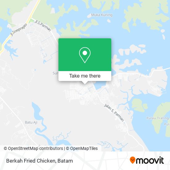 Berkah Fried Chicken map