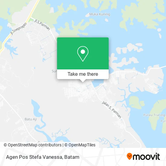 Agen Pos Stefa Vanessa map