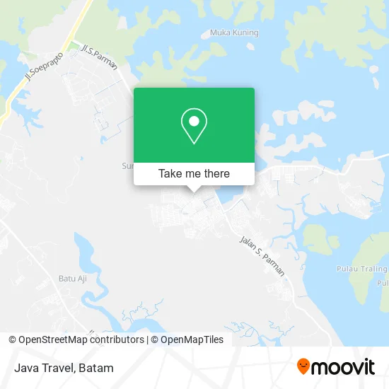 Java Travel map