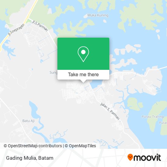 Gading Mulia map