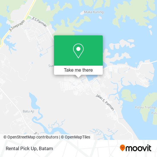 Rental Pick Up map