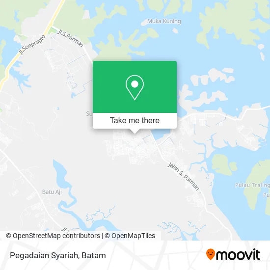 Pegadaian Syariah map