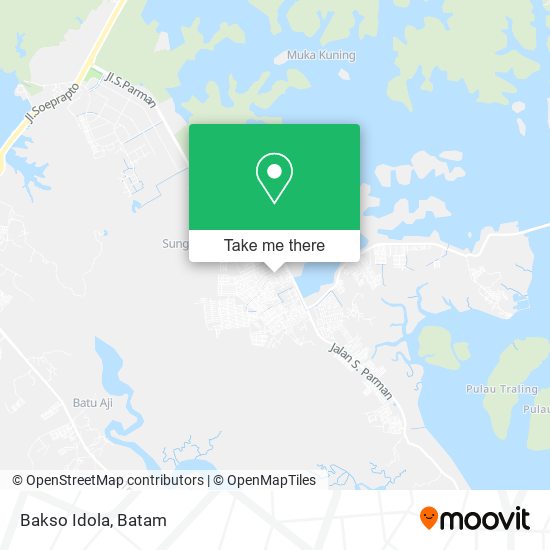 Bakso Idola map