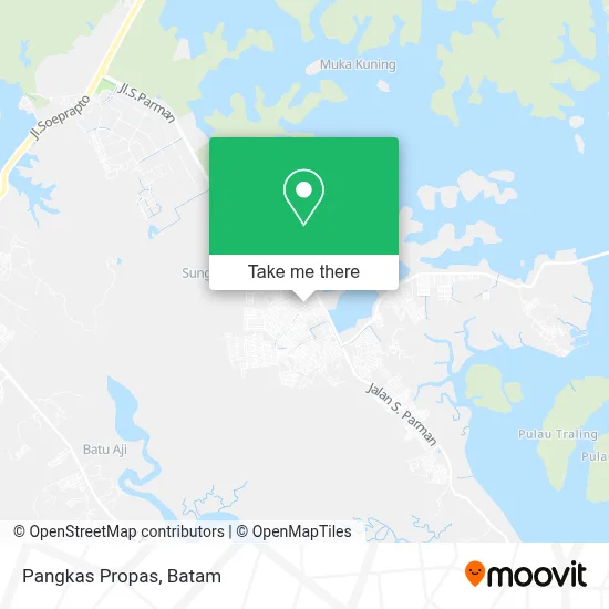 Pangkas Propas map