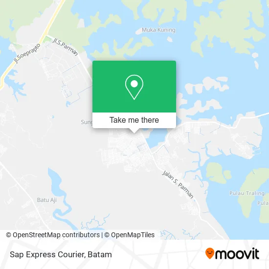 Sap Express Courier map